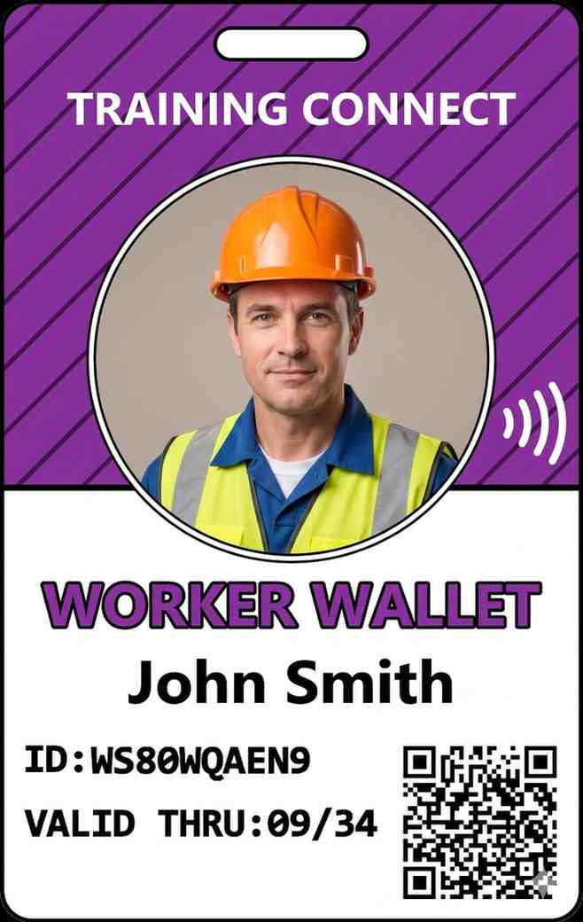 Get your New Worker Wallet Card